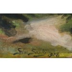 Sylveriusz SASKI (1864-1954), Paysage des Tatras (1938)