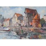 Eugeniusz DZIERZENCKI (1905-1990), Gdańsk - Żuraw nad Motławą