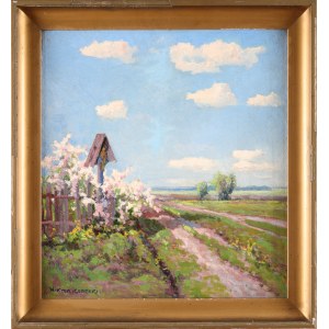 Wiktor KORECKI (1890-1980), Kaple u polní cesty.