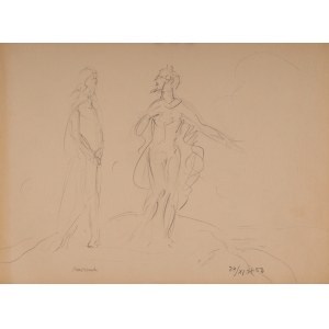 Wlastimil HOFMAN (1881-1970), Kuszenie (1953)