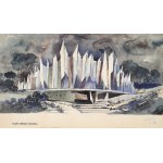 Wiktor ZIN (1925-2007), Kraków. Panorama Racławicka (1974)
