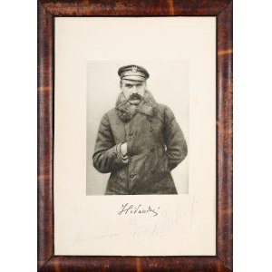 Jozef Pilsudski (1867-1935), Photographie autographe de Jozef Pilsudski.