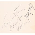 Jozef Pilsudski (1867-1935), Photographie autographe de Jozef Pilsudski.