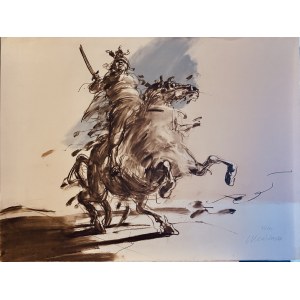 Claude Weisbuch (1927-2014) Chevalier (Knight)