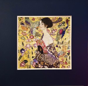 Gustav Klimt (1862 - 1918) Dama z wachlarzem, 2012 (1917/18),
