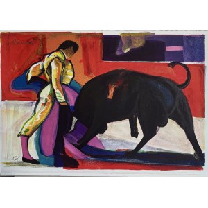 Georges BRIATA (1933-2019) Corrida,1961