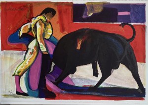 Georges BRIATA (1933-2019) Corrida,1961