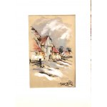 Wiktor Zin(1925 Hrubieszow-2007 Rzeszow),Rural buildings