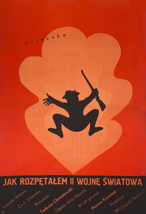 proj. Jerzy FLISAK (1930-2008), How I Unleashed World War II. Part I - Escape, 1970s.