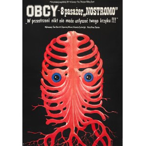 proj. Jacob EROL (1941-2018), passager d'Alien 8 NOSTROMO Dans l'espace, personne ne peut vous entendre crier !!!, 1980