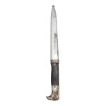 Germany, Ersatz bayonet for Gewehr 98, C.G. Haenel Suhl ca. 1915-1918, with scabbard