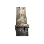 Germany, Ersatz bayonet for Gewehr 98, C.G. Haenel Suhl ca. 1915-1918, with scabbard