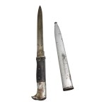 Germany, Ersatz bayonet for Gewehr 98, C.G. Haenel Suhl ca. 1915-1918, with scabbard