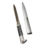 Germany, Ersatz bayonet for Gewehr 98, C.G. Haenel Suhl ca. 1915-1918, with scabbard