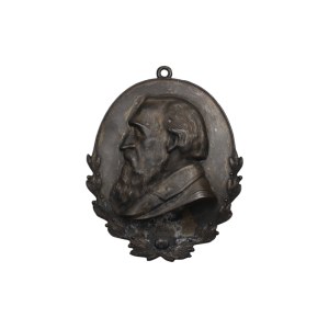 PLAKIETA, JÓZEF IGNACY KRASZEWSKI 19th century.