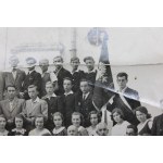 Group photograph of young people at the church 1930s.