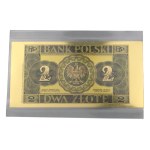 Najpiękniejsze Polskie Banknoty w czystym złocie - 2 zł Dobrawa 1936 r. - Skarbnica