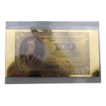 The Most Beautiful Polish Banknotes in Pure Gold - National Treasure - 100 Polish Marks