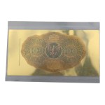 The Most Beautiful Polish Banknotes in Pure Gold - National Treasure - 100 Polish Marks