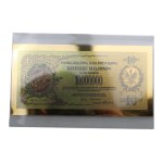 The Most Beautiful Polish Banknotes in Pure Gold - National Treasure - 10000000 Polish Brands