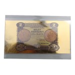 The most beautiful Polish banknotes in pure gold - national treasury - 2 zloty Harvester
