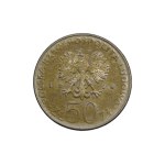 50 gold 1979 Mieszko double minting - mint error