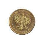 2 zloty 1981 KB - sheet metal tip - mint error