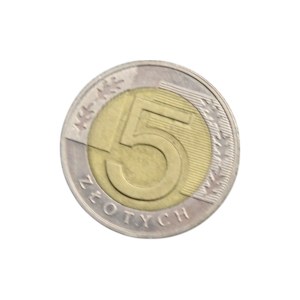 5 gold 2016 on rw offset keel - mint error