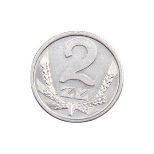 2 zł 1989 r. - skrętka
