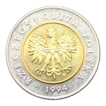 5 PLN 1994 Pologne, troisième République