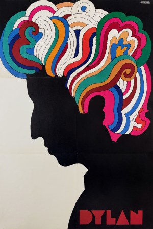 proj. Milton GLASER (1929-2020), Dylan, 1966
