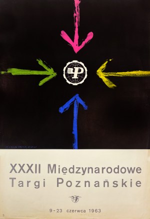 designed by Marek FREUDENREICH (b. 1939), H.STYLO, XXXII Międzynarodwe Targi Poznańskie, 1963