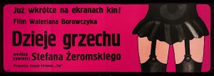 proj. Jerzy FLISAK (1930-2008), History of Sin