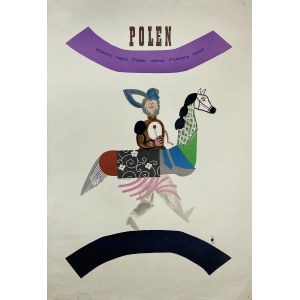 proj. Henryk TOMASZEWSKI (1914-2013), Polen. Komm nach Polen seine Folklore lockt, 1966