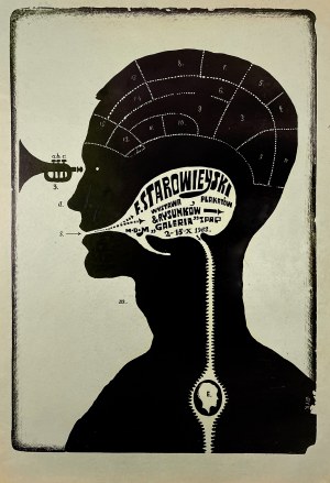 proj. BYK ?, F. STAROWIEYSKI. EXHIBITION OF POSTERS & DRAWINGS. M.D.M 