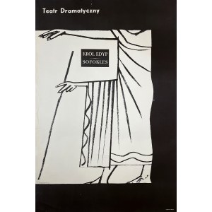 proj. Henryk TOMASZEWSKI (1914-2013), Król Edyp. Sofokles. Teatr Dramatyczny