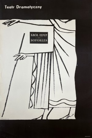 proj. Henryk TOMASZEWSKI (1914-2013), King Oedipus. Sophocles. Dramatic Theater