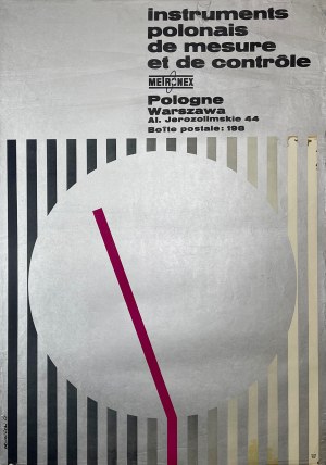 proj. Tomasz RUMIŃSKI (1930-1982), Instruments polonais de mesure et de controle. Metronex. Pologne - Warsaw, 1966