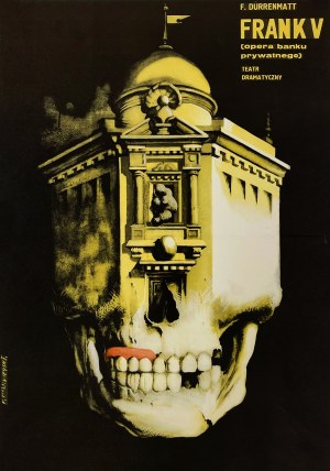 proj. Franciszek STAROWIEYSKI (1930-2009), FRANK V (private bank opera) Drama Theater.