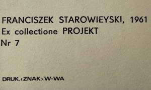 proj. Franciszek STAROWIEYSKI (1930-2009), FRANK V (private bank opera) Drama Theater.