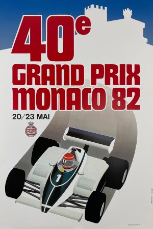 proj Jacques GROGNET, 40e GRAND PRIX MONACO 82