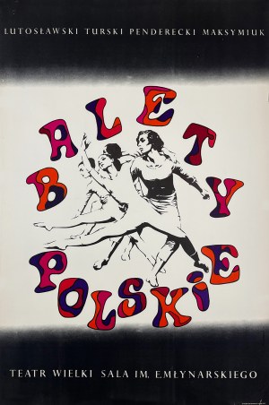 proj. Iwo DOBIECKI (1933-1993), Polish Ballets. Lutoslawski, Turski, Penderecki, Maksymiuk. Grand Theater