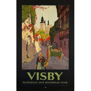 proj. Ivar GULL, VISBY. RUINERNAS OCH ROSORNAS STAD. CENTRALTRYCKERIET, STOCKHOLM.
