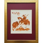 Pablo Picasso (1881 - 1973), Z cyklu Toros y Toreros (Byki i toreadorzy), 1961