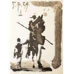 Pablo Picasso (1881 - 1973), Z cyklu Toros y Toreros (Byki i toreadorzy), 1961