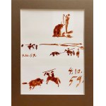 Pablo Picasso (1881 - 1973), Z cyklu Toros y Toreros (Byki i toreadorzy), 1961