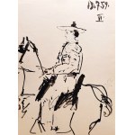 Pablo Picasso (1881 - 1973), Z cyklu Toros y Toreros (Byki i toreadorzy), 1961