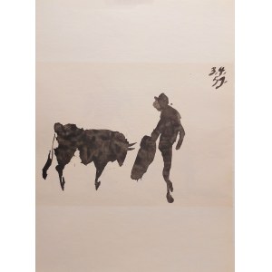 Pablo Picasso (1881 - 1973), Z cyklu Toros y Toreros (Byki i toreadorzy), 1961