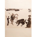 Pablo Picasso (1881 - 1973), Z cyklu Toros y Toreros (Byki i toreadorzy), 1961