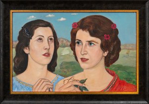 Wlastimil HOFMAN (1881 - 1970), Wenus i Psyche, 1951